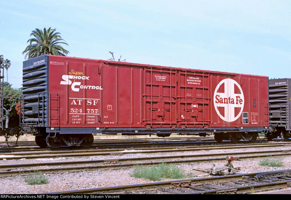 Santa Fe XLI box ATSF #524757